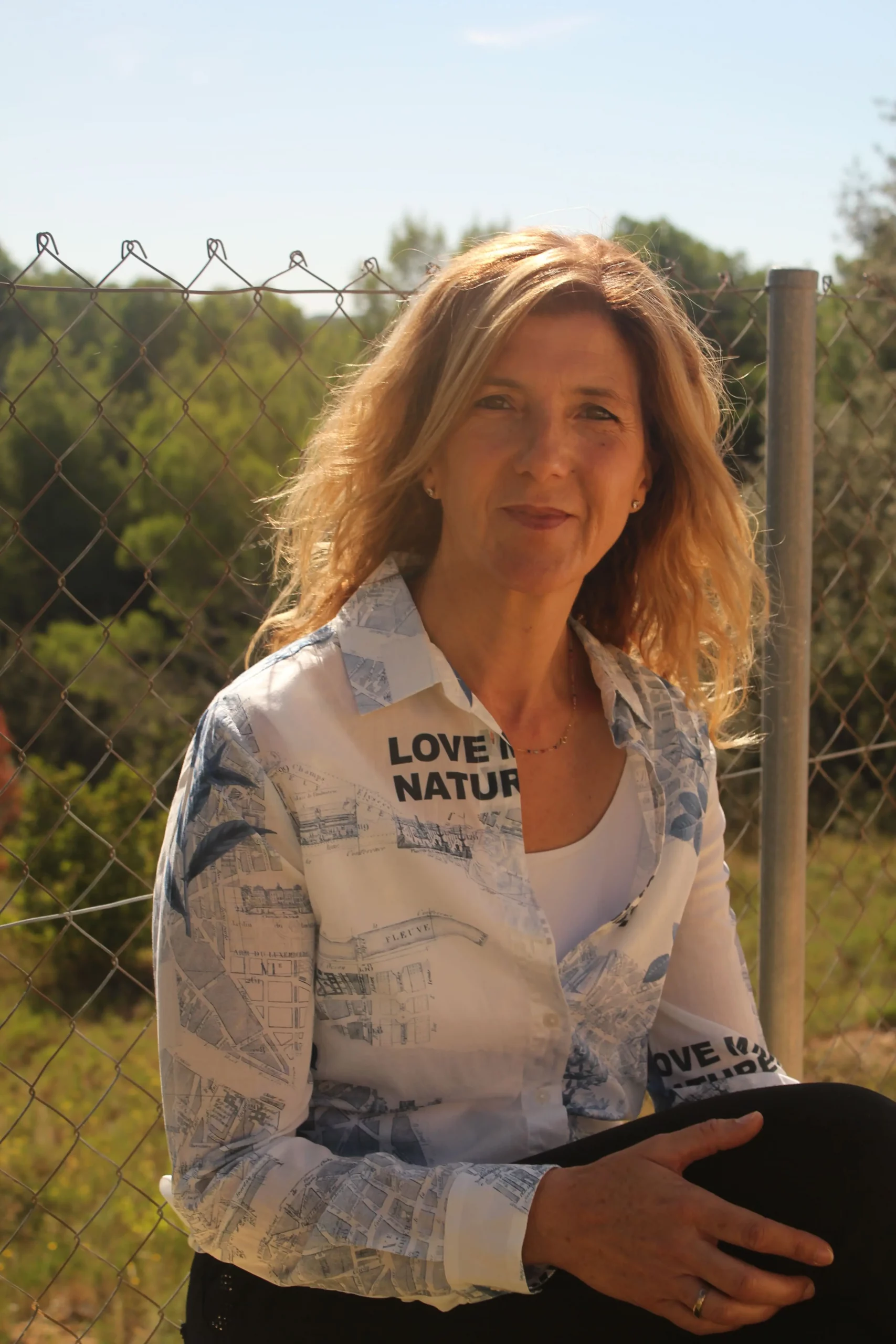 Retrato de Magna Casals